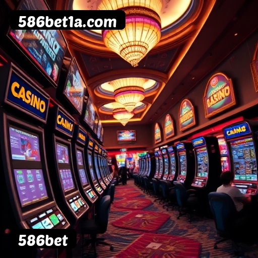 Tabela RTP dos jogos de cassino da 586bet