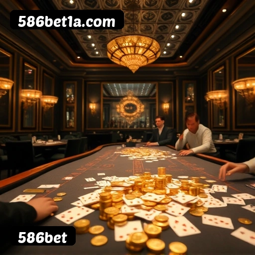 Acesso seguro à conta 586bet — ilustração editorial
